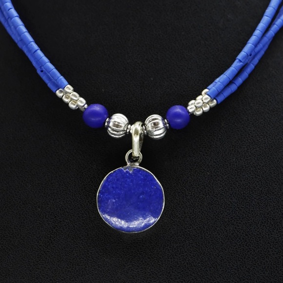 Turquoise, Lapis and Coral necklaces - Picture 10 of 15